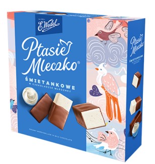 Ptasie Mleczko Smietankowe/ Cream Marshmallow in Chocolate 