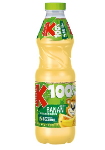 PET Sok Banan  Brzoskwinia Jablko Marchew/ Juice Banana Apple Peach Carrot