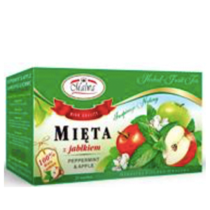 Herbata mieta z jablkiem/ Peppermint w/ Apple Tea 