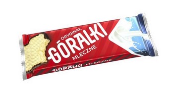 GORALKI Wafel Mleczny/ Milky Wafers 