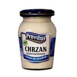 Chrzan SMIETANKOWY/CREAM HORERADISH 170g(12/cs) 
