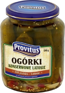 Ogorki konserwowe LATOSIE/ Dill Pickles 