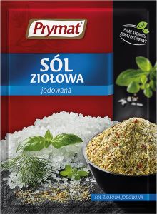 Sol ziolowa jodowana (Cztery ziola) / Iodized Herb Salt (4 herbs)