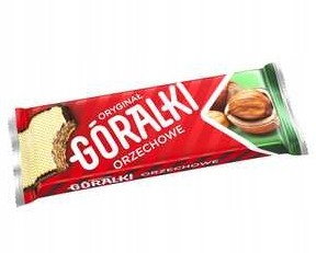 GORALKI Wafel Orzechowy/ Hazelnut Wafers 