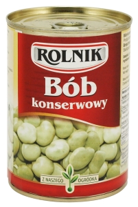 Bob konserwowy/ Canned broad beans 