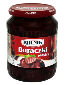 Buraczki plastry/ SLICED BEETS 720mL (6/cs) 