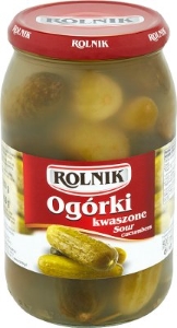 Ogorki Kwaszone/ Sour Dill Pickles 