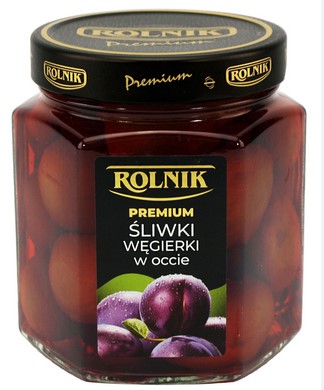 Sliwka wegierka w occie/ PLUMS IN VINEGAR 540mL (4/cs) 