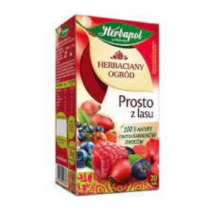 OGROD PROSTO Z LASU fix z kawalkami owocow 2.5g x 20 tb