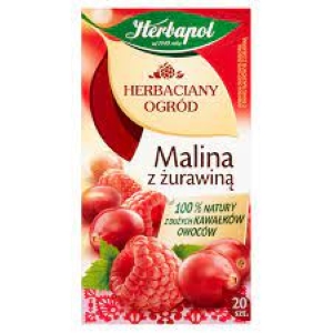 OGROD Malina z zurawina fix z kawal. owocow 2.5g x 20 tb