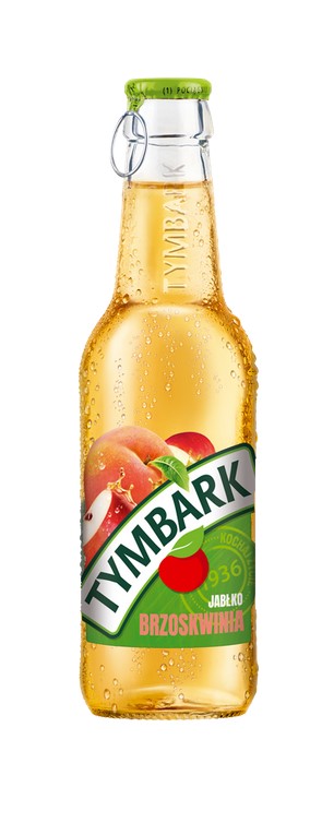 Glass Napoj jablko-brzoskwinia/ Apple-Peach Drink 