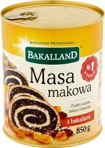 Masa Makowa z Bakaliami/ Poppy Seeds Filling w/Dry Fruits 