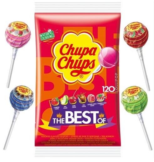 Lizak CHUPA CHUPS TORBA Of 12g (120/cs)