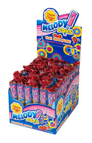 Lizak CHUPA CHUPS MELODY/ Chupa Chups Lollipops 15g  (48/cs) 
