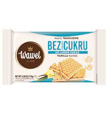 Wafle LEKKA waniliowy bez cukru/ Sugar Free Wafers - Vanilla 