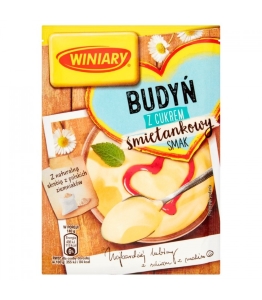 Budyn z cukrem smietankowy/ Cream Pudding w/ Sugar 
