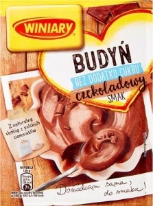 Budyn bez cukru czekoladowy/ Chocolate Pudding No Sugar 