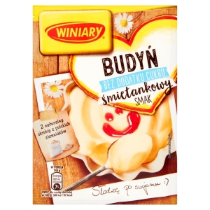 Budyn bez cukru smietan /Cream Pudding No-Sugar 