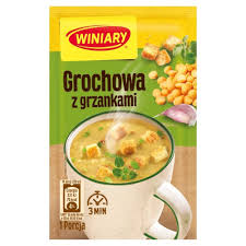 Zupa GK grochowa z grzankami/ Instant Pea Soup w/ Croutons 
