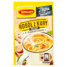 Zupa GK rosol z kury z makaronem/ Instant Chicken Soup w/ Pasta 