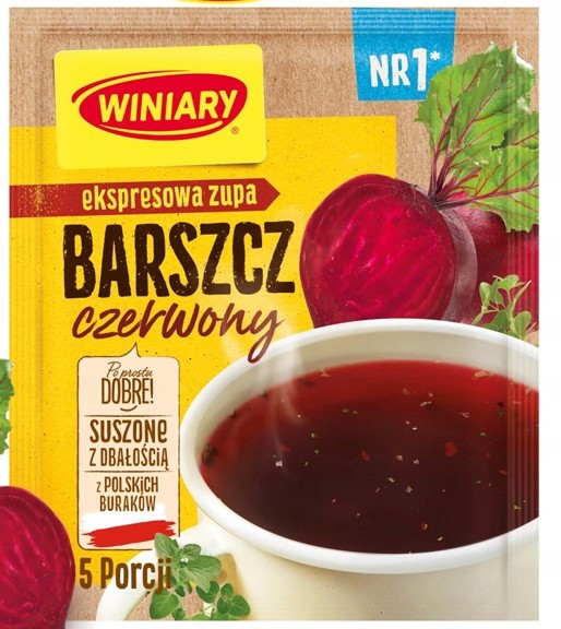 Zupa expr. inst. barszcz czerwony/ Red Borsch Instant  