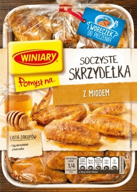 POMYSL NA Skrzydelka z miodem (worek)/ Chickenwings w/ Honey 