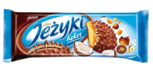 JEZYKI Kokosowe/ Coconut Cookies in Choc. 