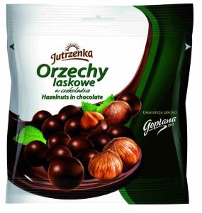 Orzechy Laskowe w Czek. Deserowej/ Hazelnuts in Dark Choc. 