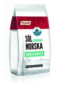 Sol morska jodowana drobnoziarnista/ Iodized Fine Sea Salt 