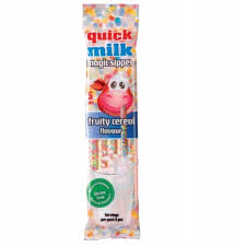 Slomka do mleka- owoce + zboza/  Fruit Milk Straws 