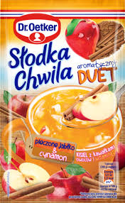 Slodka Chwila DUET Kisiel Pieczone Jablko Cynamon/ Soft Jelly Apple Cinamon 
