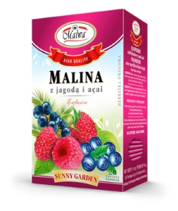 Herbata owocowa malina z jagoda acai/ Raspberry & Acai Tea  