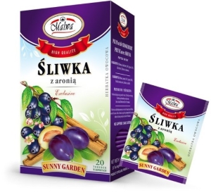 Herbata owocowa sliwka z aronia/ Plum w/ Chockberry 