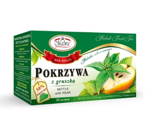 Herbata owocowa pokrzywa z gruszka/ Nettle w/ Pear Tea 