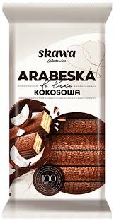 Wafle ARABESKA  kokosowe/ Coconut Wafers 