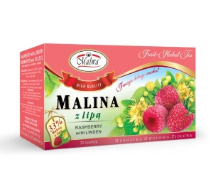 Herbata owocowa malina z lipa/ Raspberry w/ Linden 