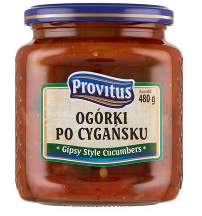 Ogorki po cygansku 520ml (6/cs)