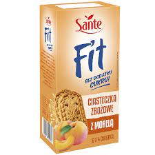 Ciasteczka Zbożowe z Morelą/ Cereal Biscuits  with apricot No Sugar Added