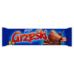 GRZESKI Wafel w czek. Deserowej/ Wafers in Dark Choc. 