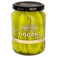 Ogorki Kanapkowe/ Sliced Pickled Dill Pickles 
