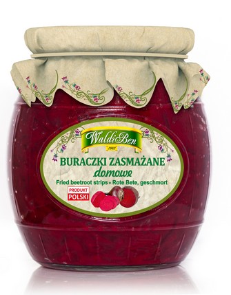Buraczki zasmazane 830g(6/cs)