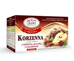 Herbata Korzenna Imbir, Gruszka, Cynamon/ Spicy Tea Ginger w/ Pear w/ Cinnamon 
