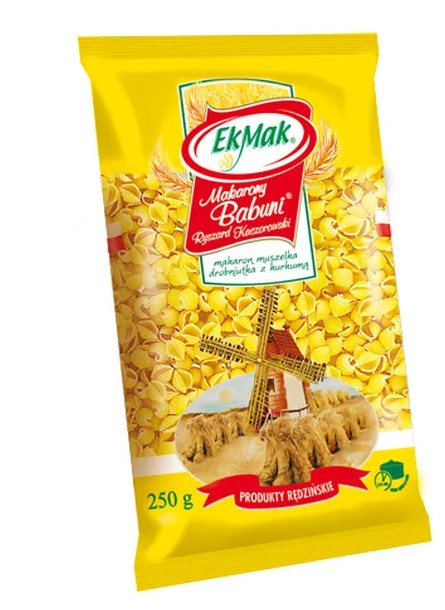 Makaron Muszelka Drobna nr 187 250g