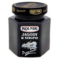 Jagody w Syropie/ Black Berries in Syrup 