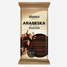 Wafle ARABESKA Kawowa/ Wafers w/ Coffee Filling 