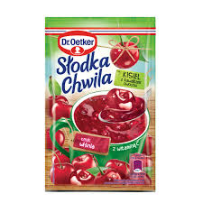 Slodka Chwila Kisiel Wisniowy z kawalkami owocow/ Soft Jelly Cherry w/Fruits 