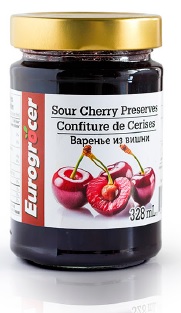 Konfitura Kwasna Wisnia/ Sour Cherry Preserves 328 ML 