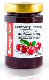 Konfitura Zurawina/ Cranberry Preserves 328 ML  