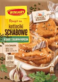 POMYSL NA Kotlet Schabowy w Sosie z Zielonym Pieprzem/ Fix for Pork Chops w/ Green Pepper Sauce 