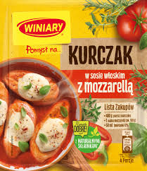 POMYSL NA Kurczaka w sosie wloskim z mozarella/ Fix for Chicken in Italian Sauce w/ Mozarella 